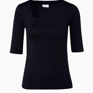 AKRIS PUNTO square neck top